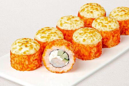 Ролл Тигровая креветка с моцареллой