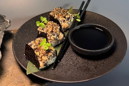 Хэнд ролл с угрём