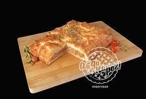 Пирог с капустой мини