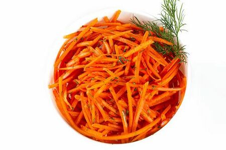 Морковь по - корейски