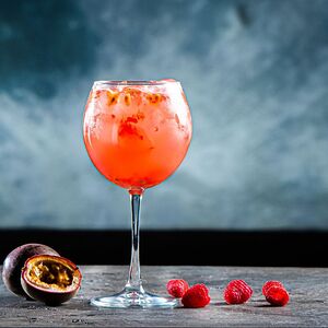 Лимонад Малина-маракуйя 