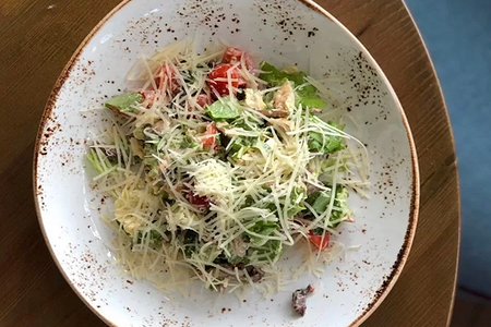 Салат со свининой