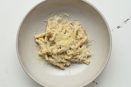 Паста казаречче 4 сыра