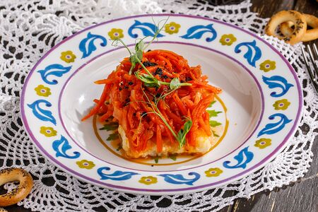 Треска под маринадом