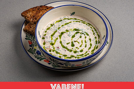 Суп холодный овощной