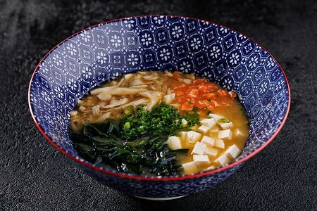 Мисо-суп с лососем