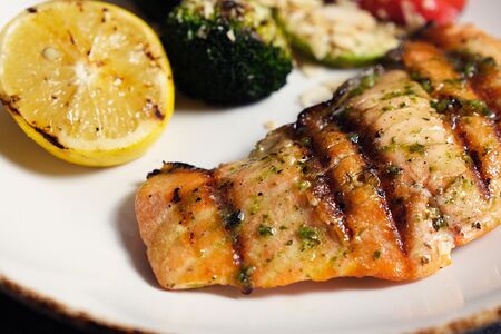 Стейк из форели