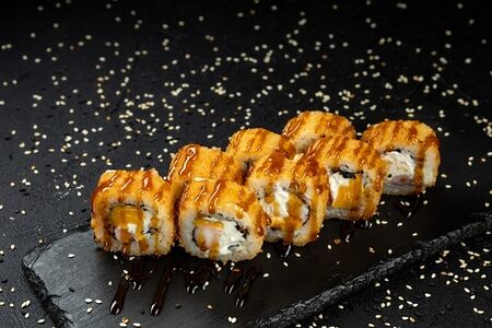 Ролл Жаренный с креветкой