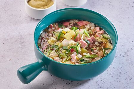 Окрошка на квасе