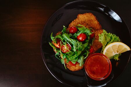 Шницель из куриного филе