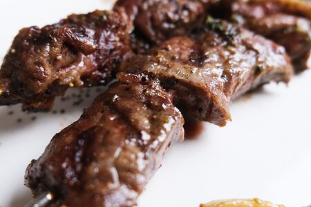 Шашлык из рибая