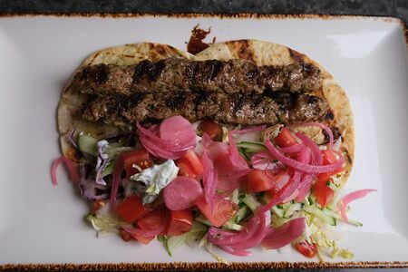 Люля-кебаб из молочного ягненка 