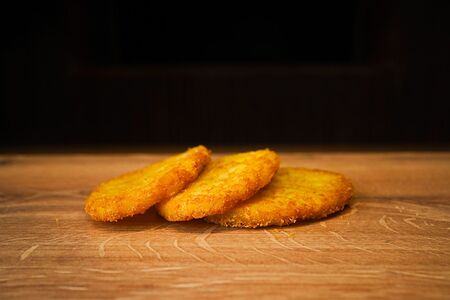 Картофельные оладушки 3 штуки