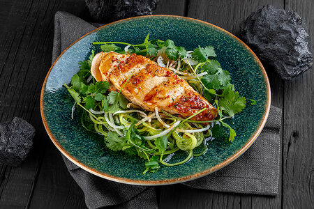 Грудка из цыпленка фермерского с копченым маслом