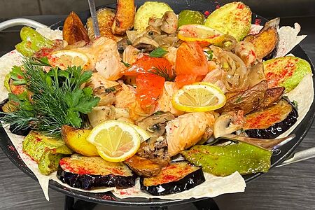 Садж из горбуши