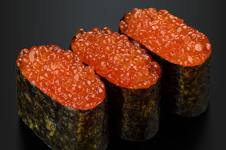 Гунканы с красной икрой