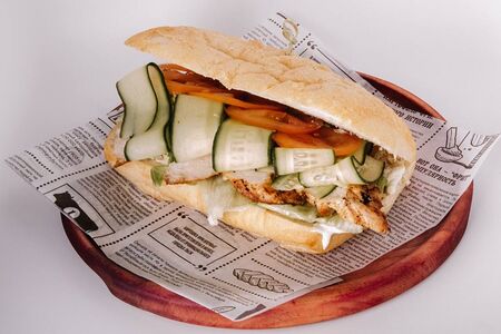 Сэндвич с курицей 