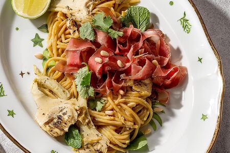 Паста с кокосовым карри