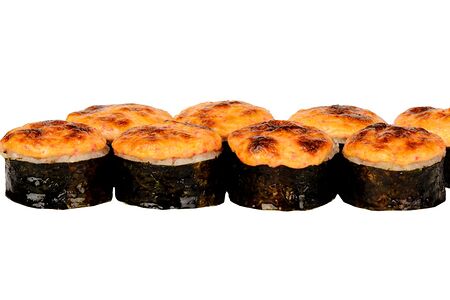 Запеченная сырная креветка