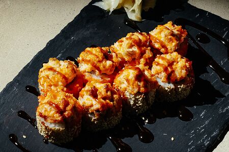 Запечённый ролл Сяке Унаги