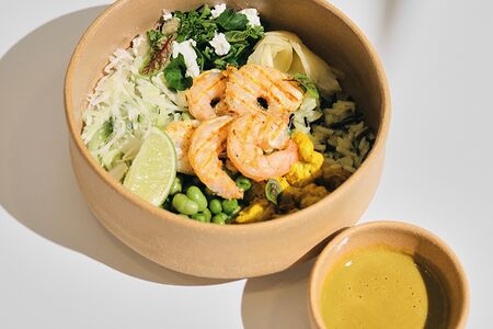 Боул с креветкой