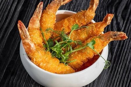 Креветки в панировке