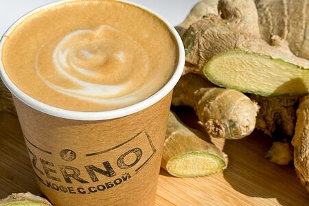 Авторский имбирный латте