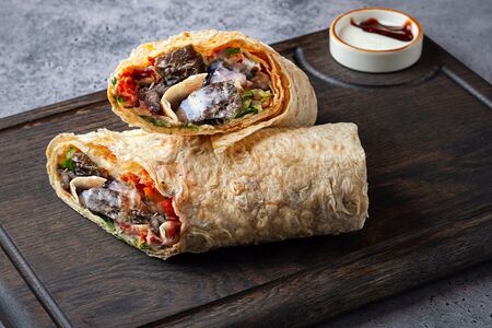 Дюрюм дёнер с говядиной