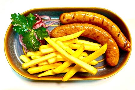 Колбаски куриные с сыром