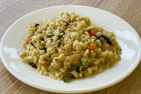 Булгур с грибами