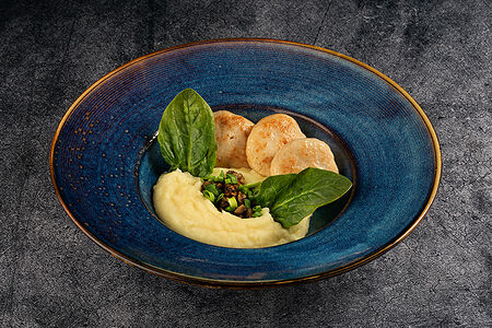 Котлетки из индейки с пюре