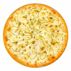 Пицца с грушей и ароматным сыром