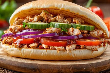 Шаурма свиная в пите