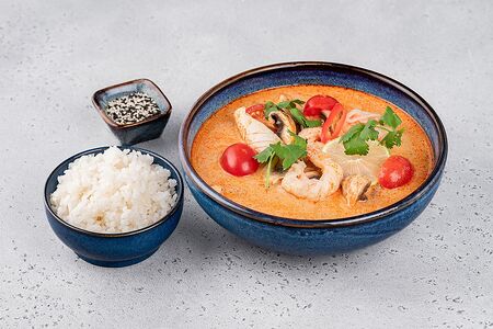 Том Ям с морепродуктами