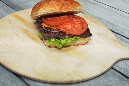 Квадратный Чикен Чизбургер