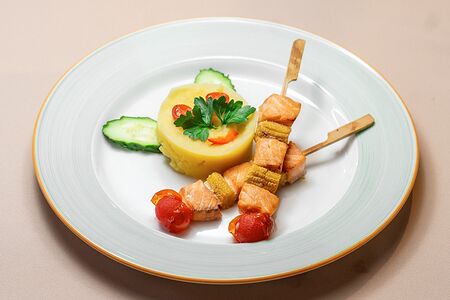 Шашлычок из семги