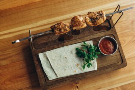 Шашлык из курицы