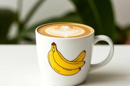 Банановое капучино