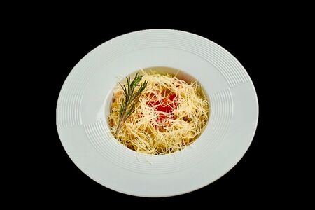 Феттуччине с семгой