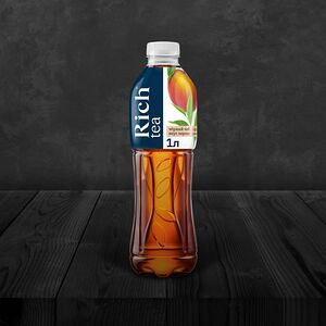 Rich tea Чёрный Персик, чай большой