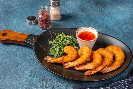 Хрустящие креветки