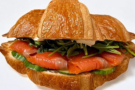 Сэндвич с лососем