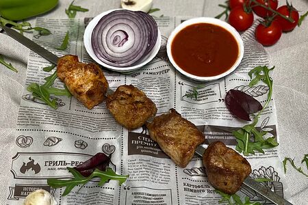 Шашлык из Свиной Шеи