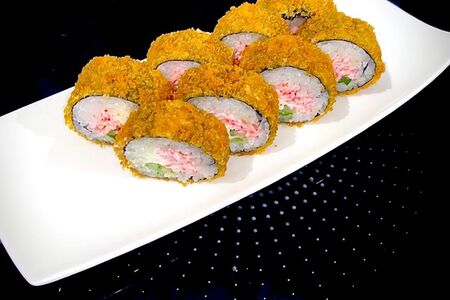 Ролл темпура с крабом
