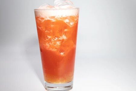 Бабл ти яблоко клубника 