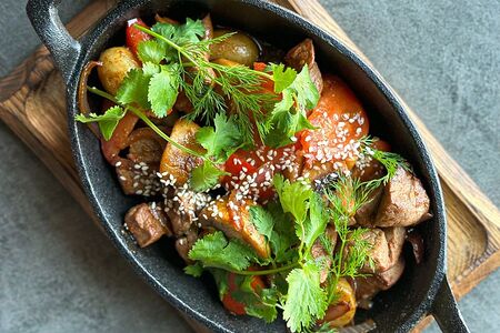 Жаркое из курицы