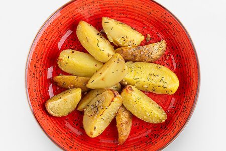 Картофельные дольки с тимьяном и розмарином
