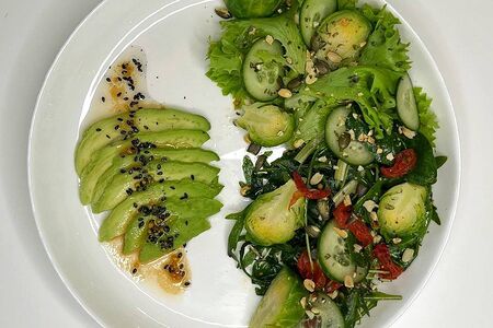 Зеленый салат