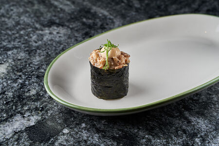 Запеченные суши угорь 