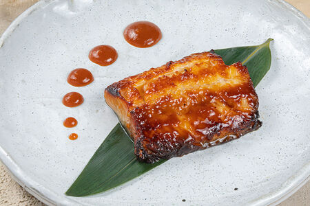 Черная треска в стиле Nobu